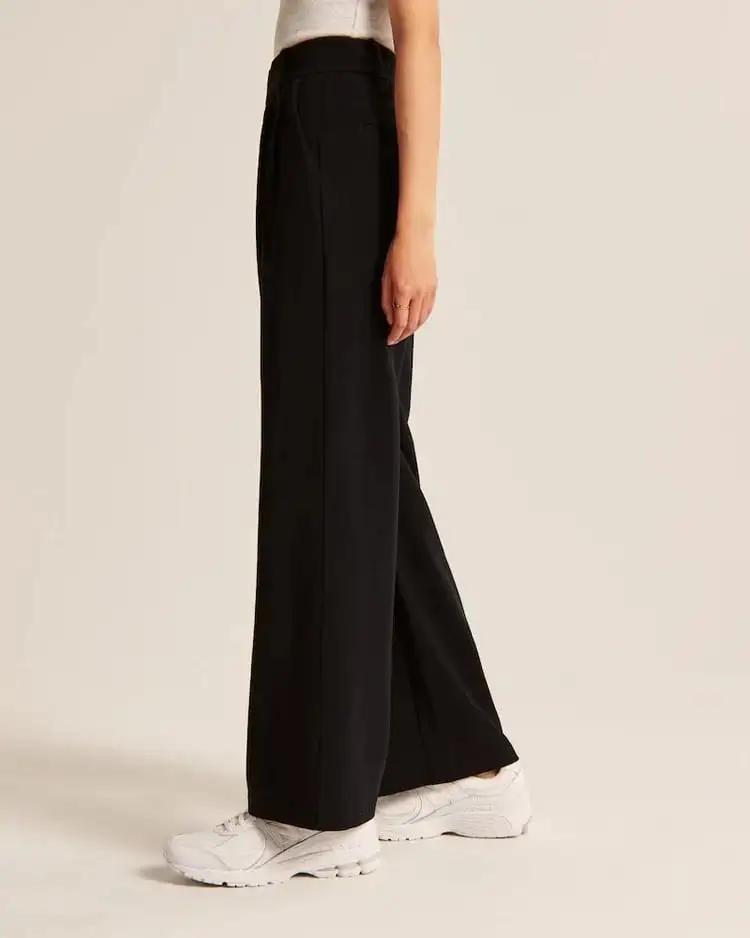 THE EFFORTLESS TAILORED WIDE LEG PANTS