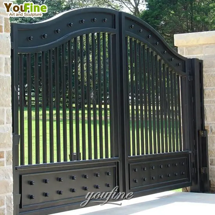 New Design Cast Iron Main Gate Design For Sale