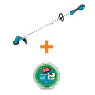 Makita 18V LXT Li-Ion Brushless Cordless 13 in. String Trimmer Tool Only w bonus 0.08 in. x 175 ft. Twisted Trimmer Line XRU23Z-T-03866