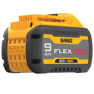 DW FLEXVOLT 60V MAX 7-14 in. Cordless Worm Drive Style Saw with 9.0Ah Battery Kit DCS577X1