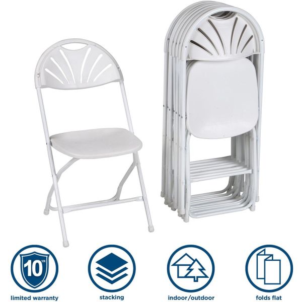 Dorel Zown Premium Fan Back Folding Chair