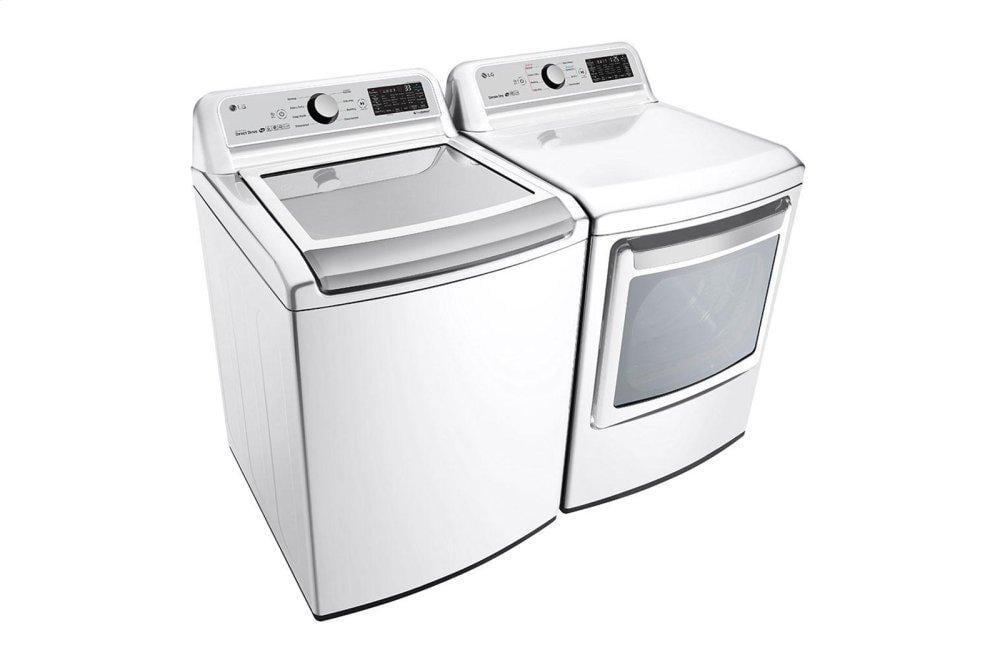 Lg WT7300CW 5.0 Cu.Ft. Smart Wi-Fi Enabled Top Load Washer With Turbowash3D™ Technology