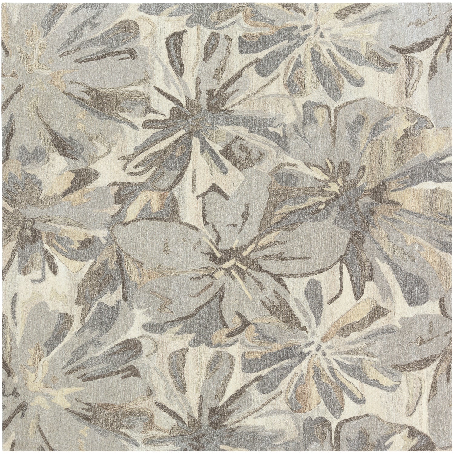 Athena Rug in Taupe & Charcoal