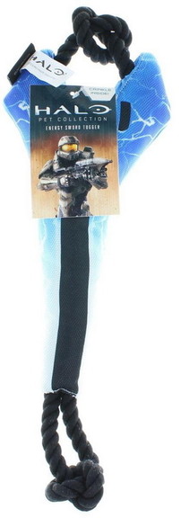 A Crowded Coop Halo Energy Sword Tugger Dog Toy