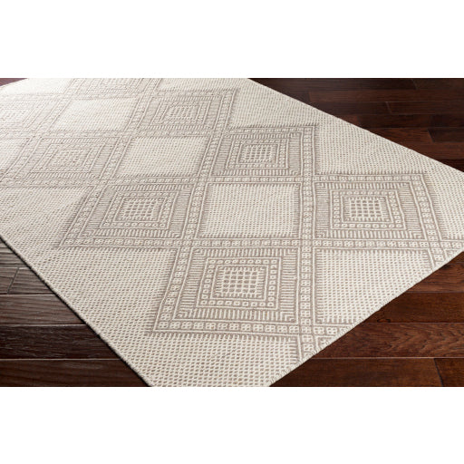 Mardin Modern Wool Grey Rug