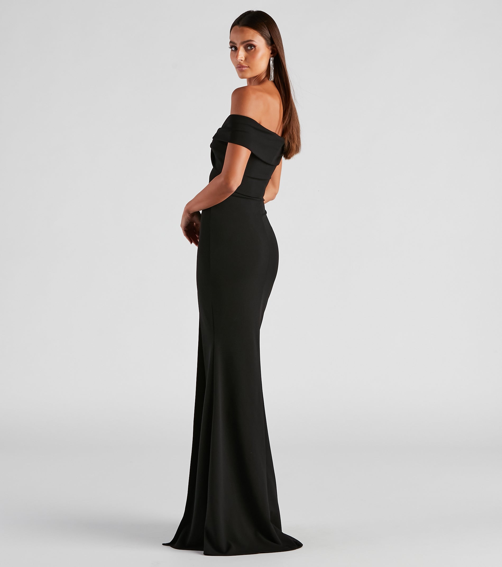 Emma Formal Bow Long Dress