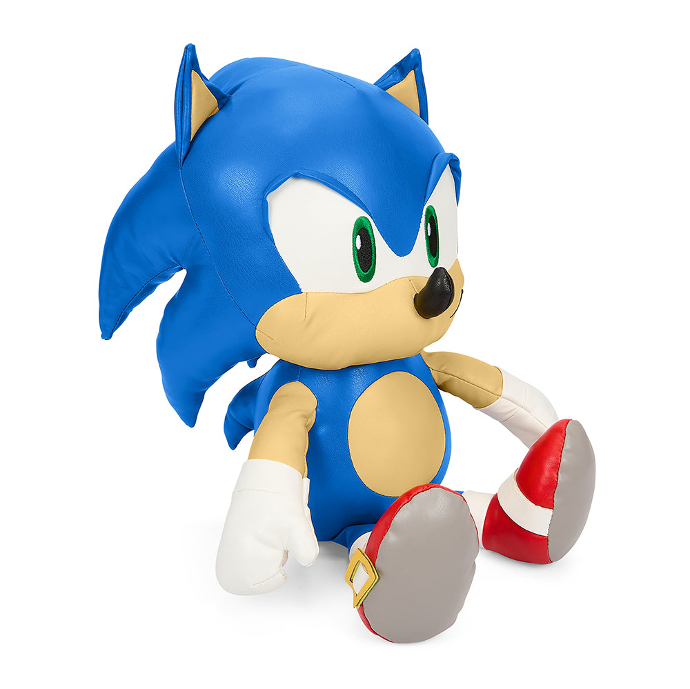 Sonic the Hedgehog 16” Premium Pleather Sonic Plush (PRE-ORDER)