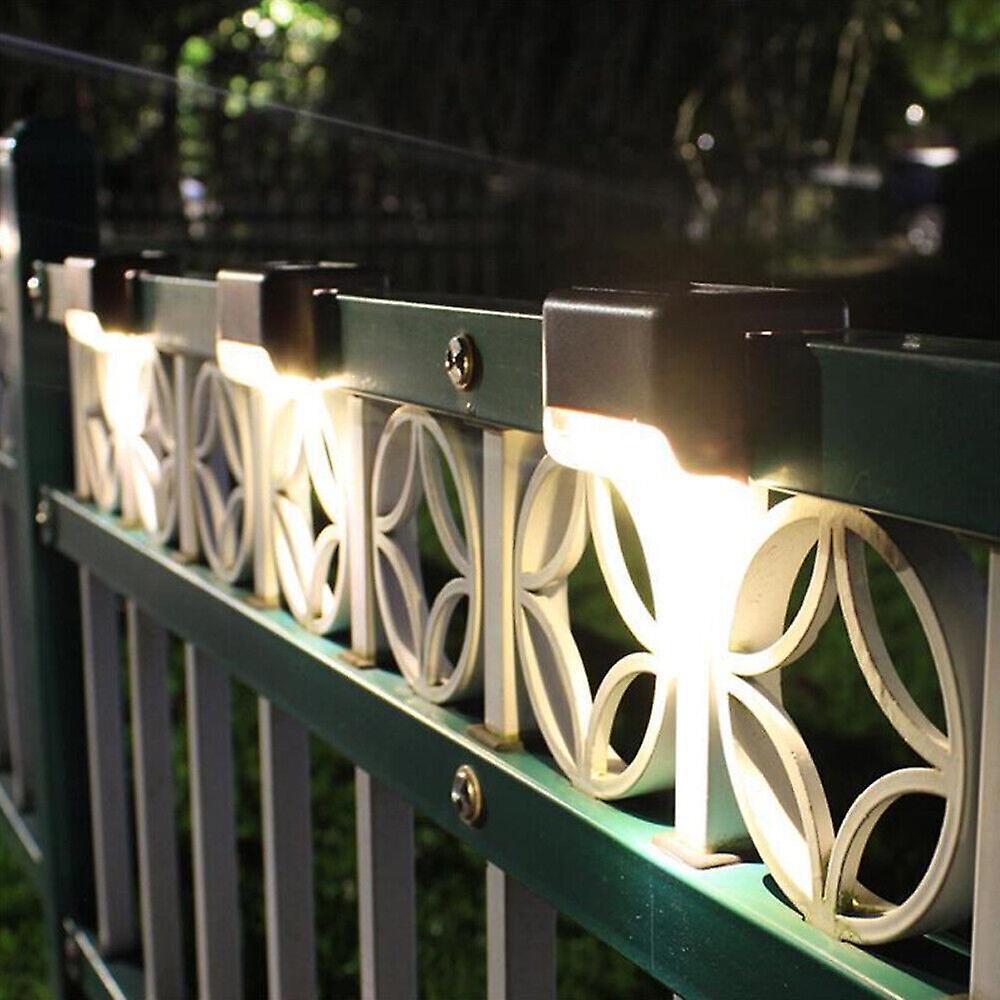 Solar Led Deck Lights Outdoor Path Garden Patio Pathway Stairs Step Fence Lamp W12782868