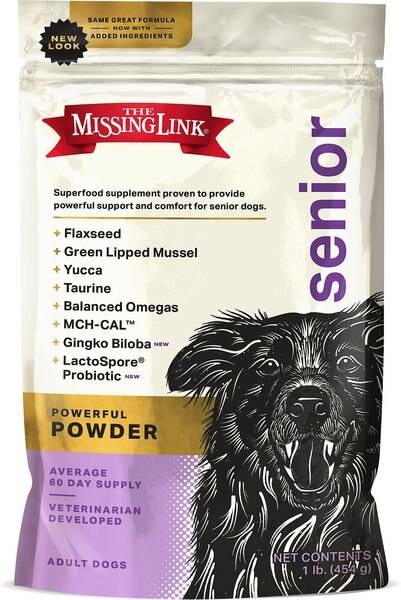 The Missing Link Ultimate Canine Senior Health Formula Dog Supplement