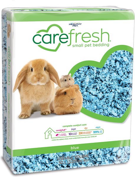 Carefresh Small Animal Bedding， Blue