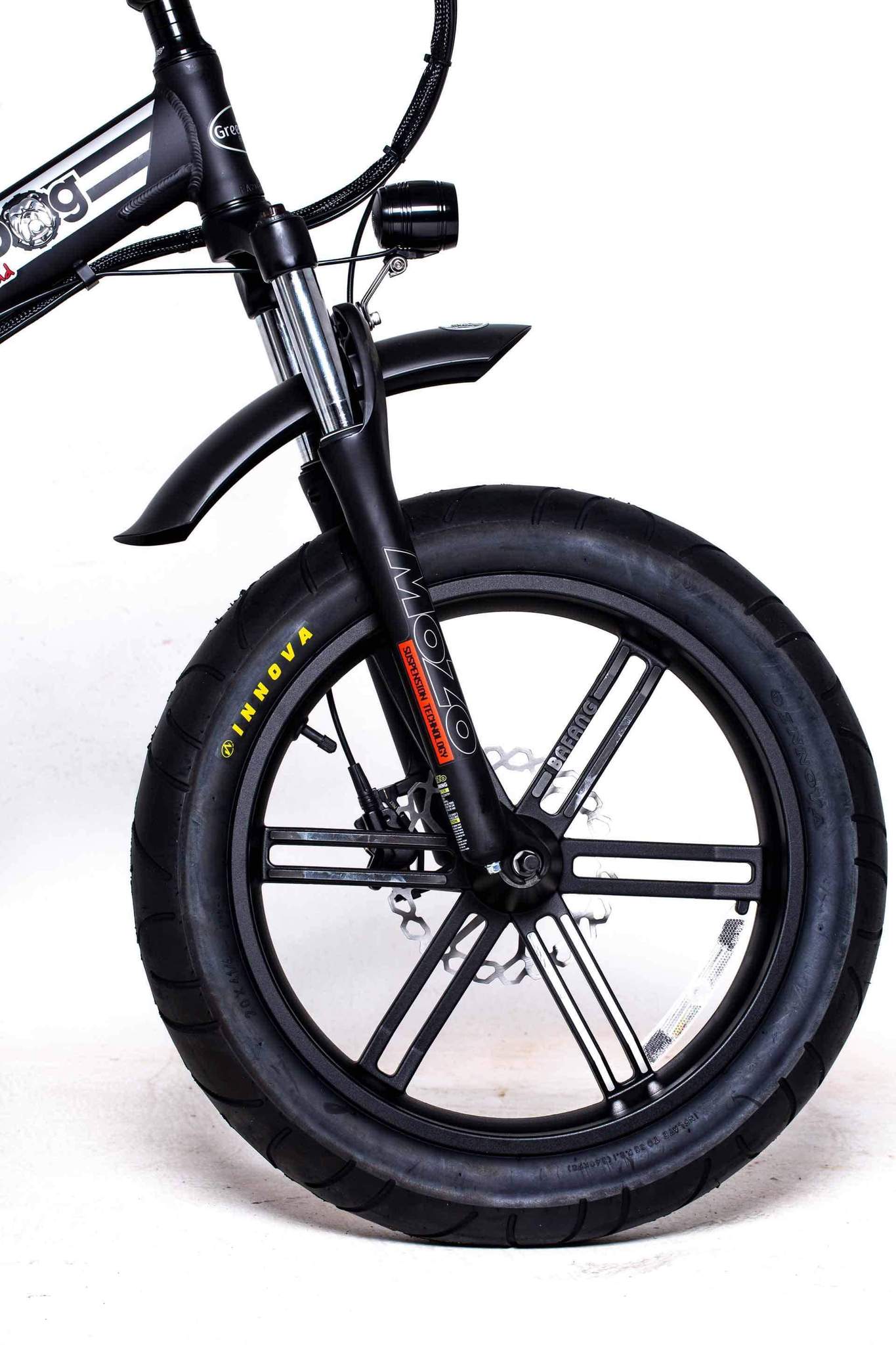 Green Bike Electric Bike Big Dog Off Road Fat Tire Folding Ebike 20