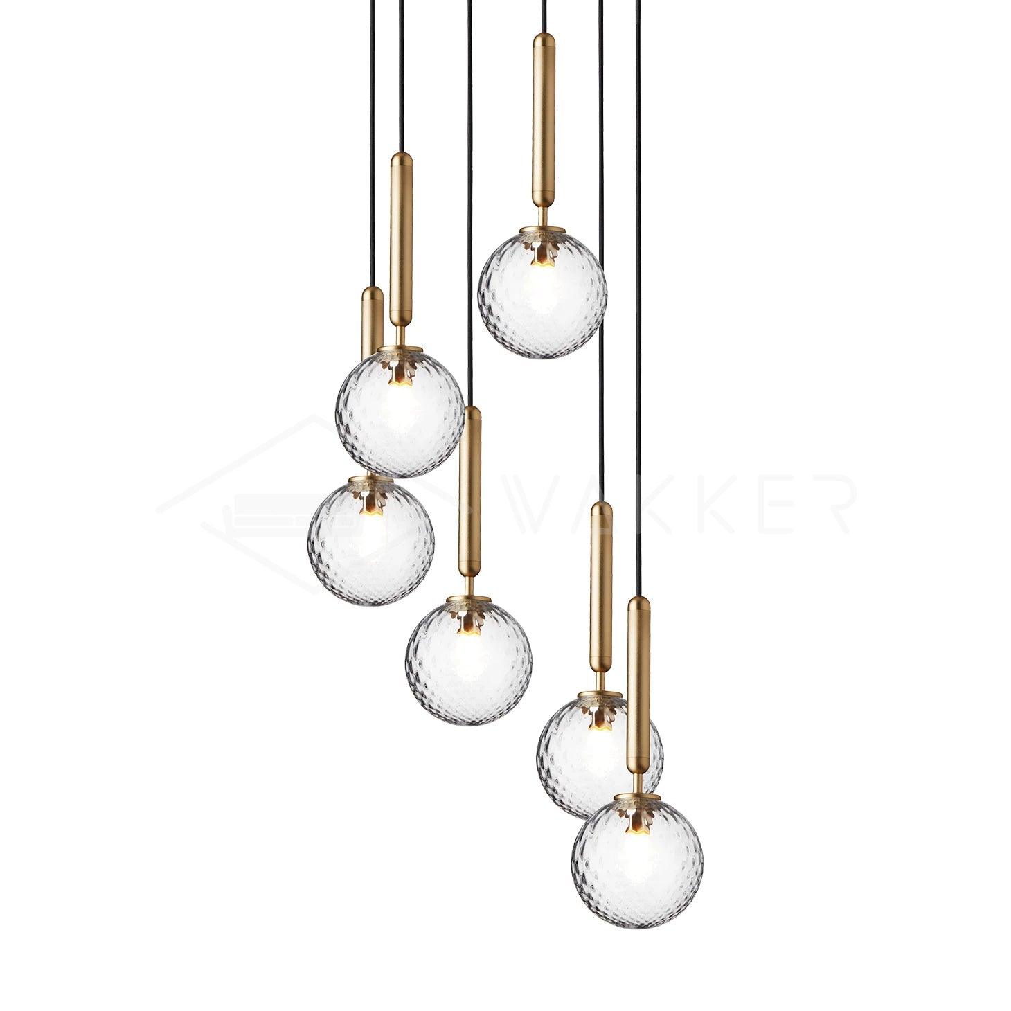 Miira Brass Pendant Light