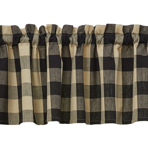 Park Designs Wicklow Valance 72 x27 x27 l Black