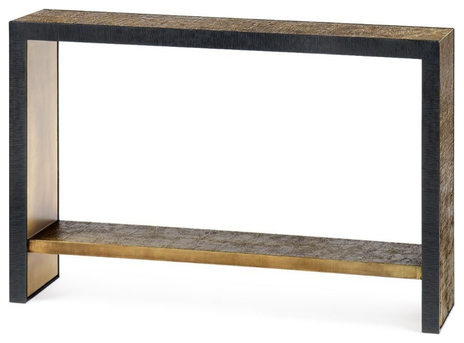 Odeon Console  Antique Brass   Industrial   Console Tables   by Old Bones Co.  Studios  Houzz