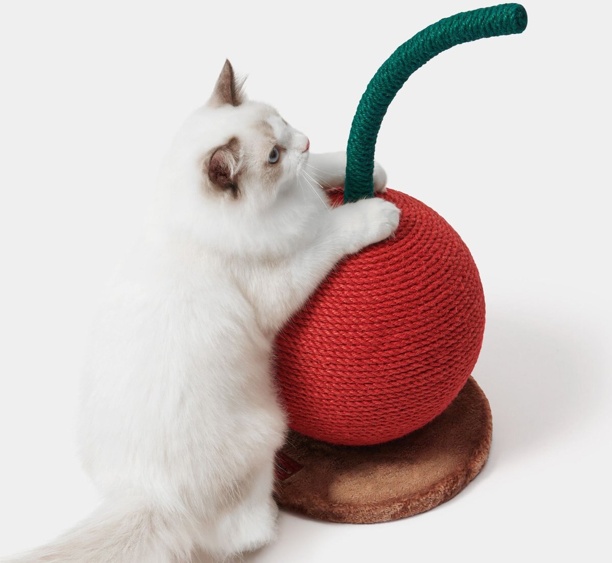 VETRESKA Cherry Scratching Ball Cat Toy