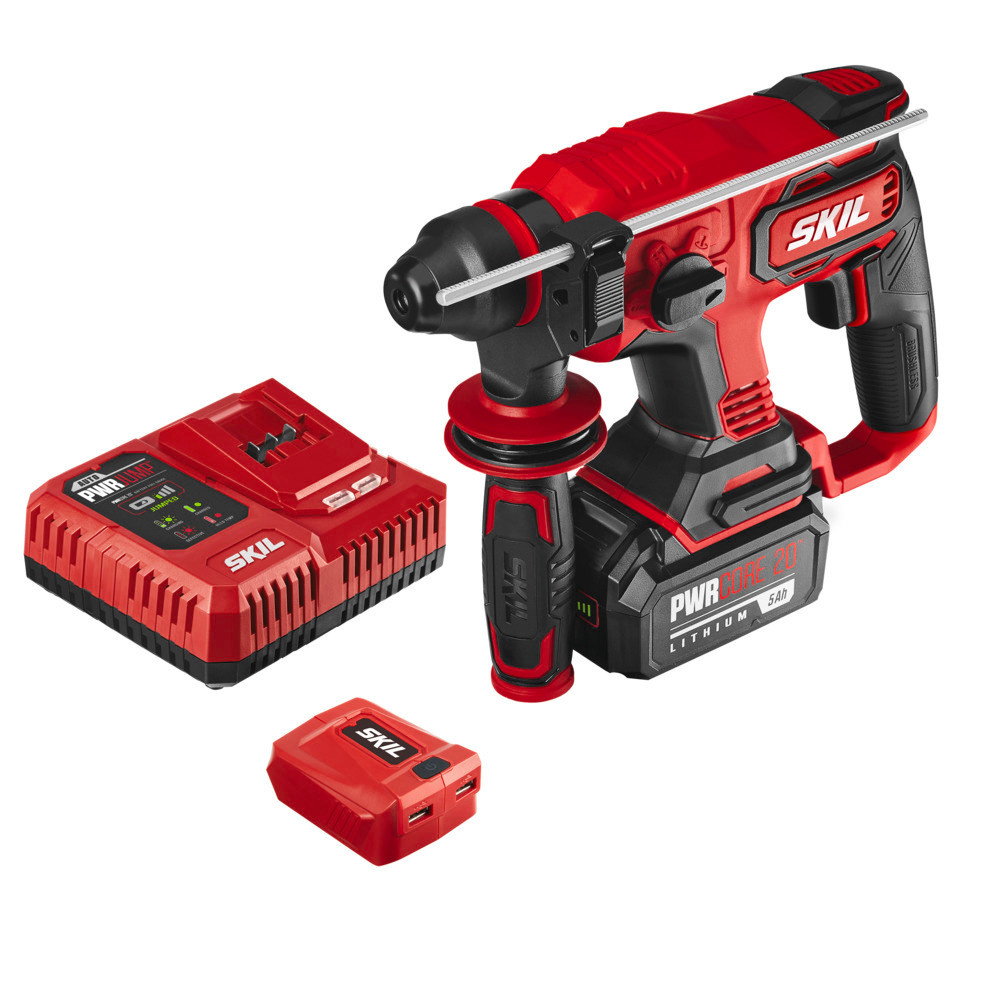 Skil PWRCORE 20? Rotary Hammer Kit Brushless 20V 7/8