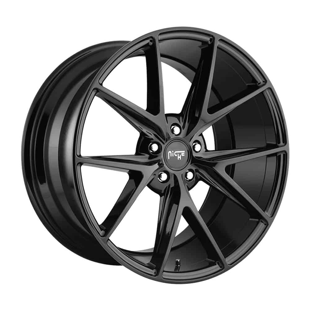 Niche 1PC M119 MISANO M119 20X9 5X120 GL-BLK 35MM