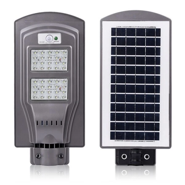 LED Solar Street Light Outdoor Flood Light Dusk to Dawn Security Light