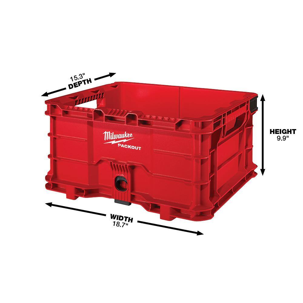 MW Packout Tool Storage Crate (2-Pack) 48-22-8440x2