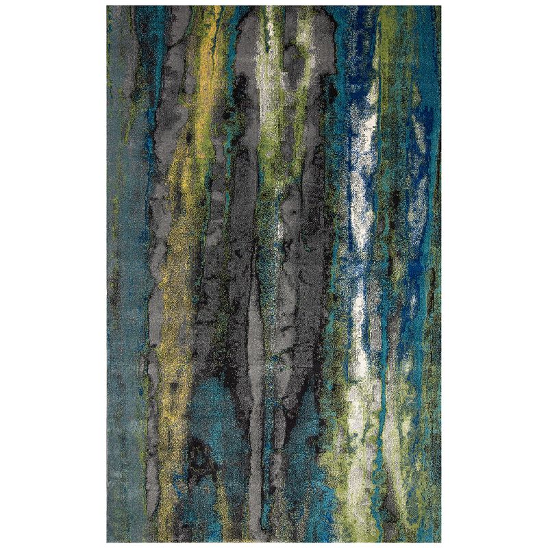 Weave and Wander Omari Abstract Rug