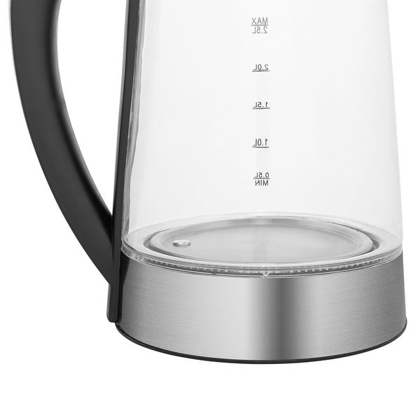 2.2L Electric Stainless Steel Kettle， with Blue Light