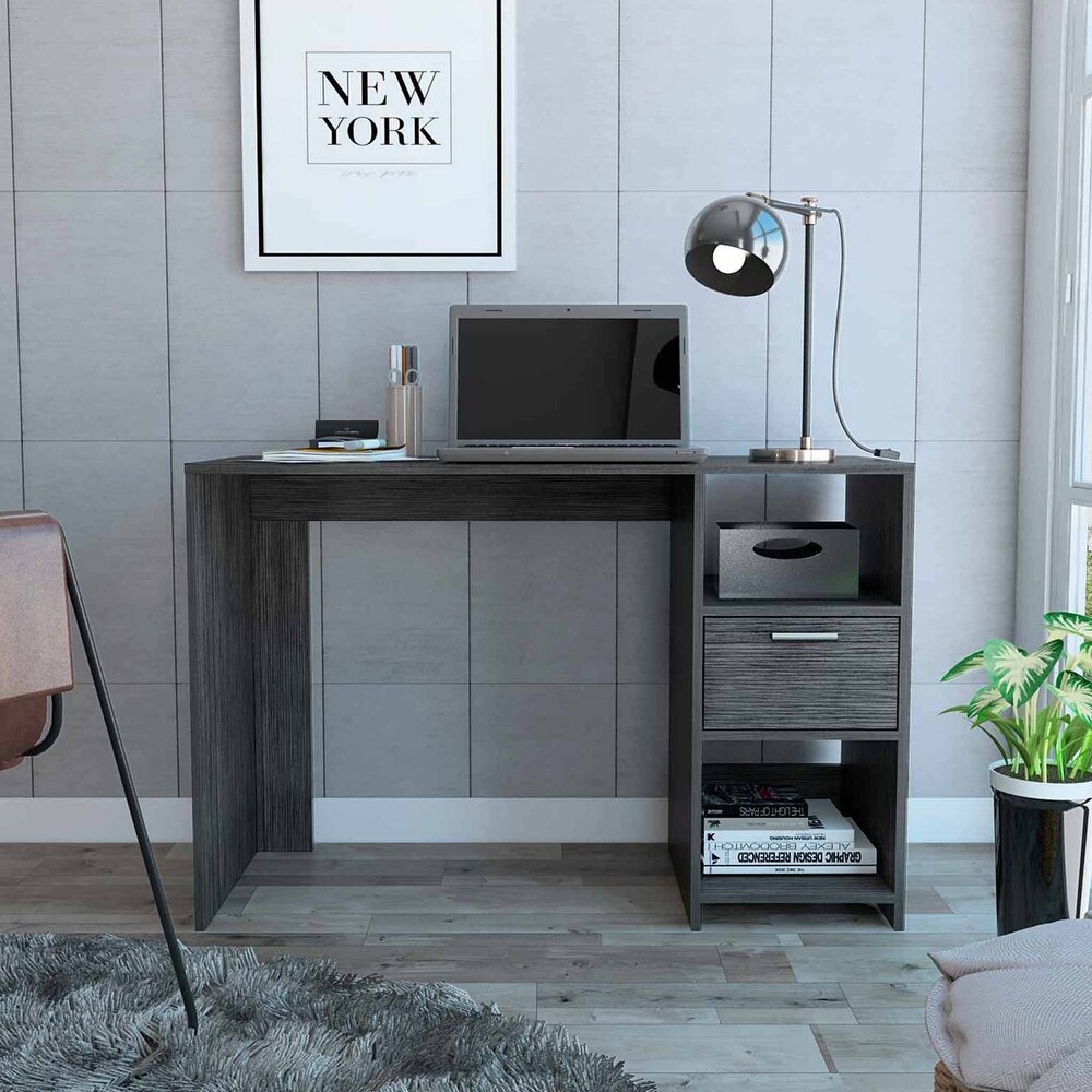 Boko Black Modern Computer Desk