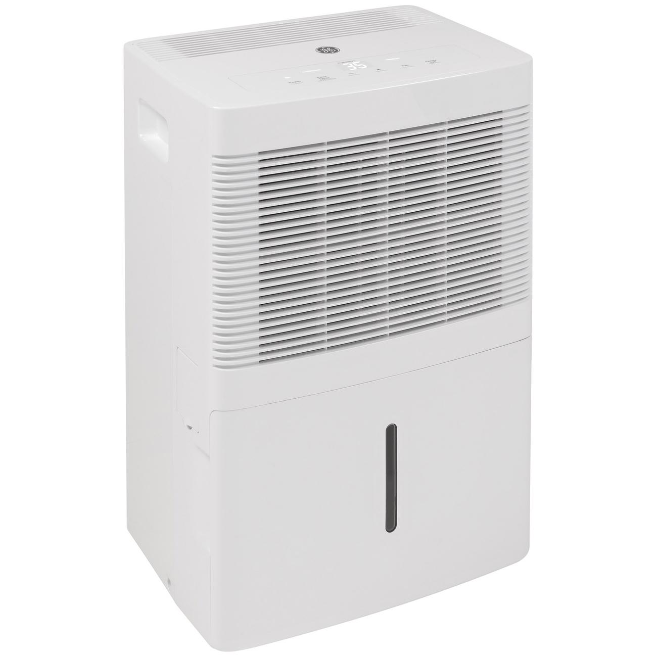 Restored GE ADEL20LY Portable Home Dehumidifier， 20 Pints， White (Refurbished)