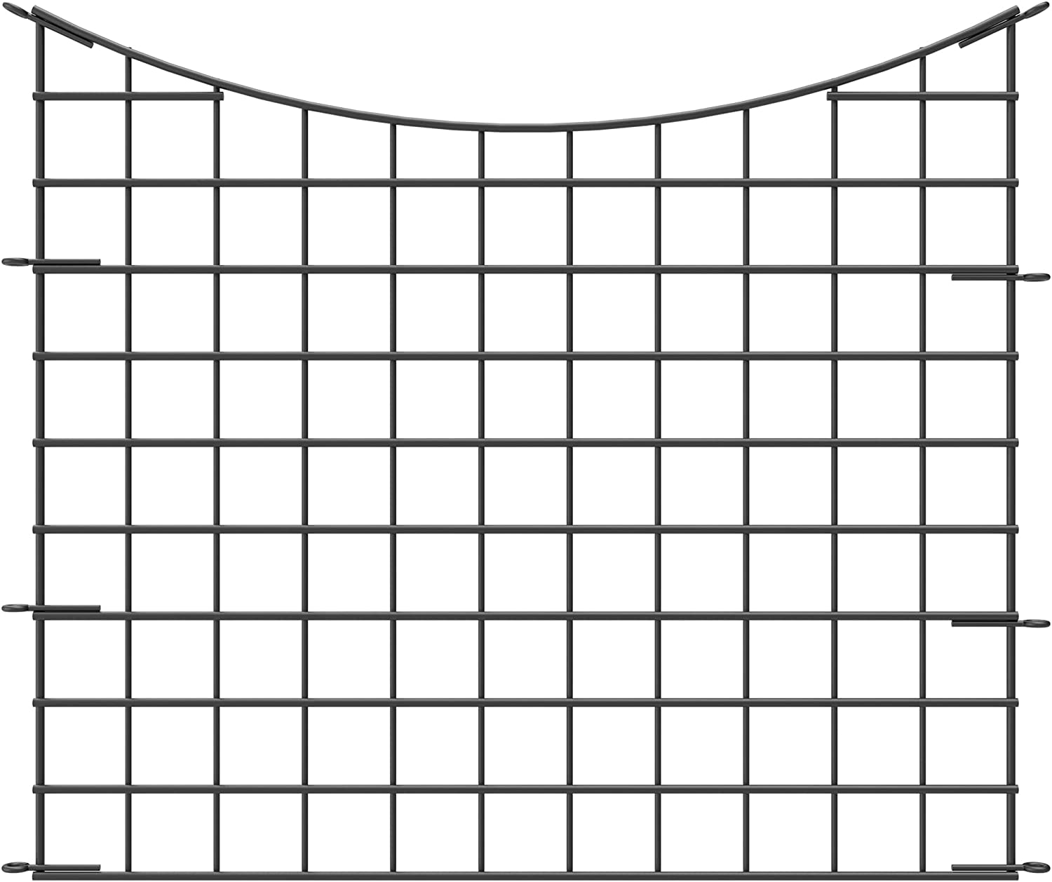 YITAHOME Metal Decorative Garden Fence 25''(L)×30''(H) Outdoor Wire Fence Animal Barrier Rustproof Iron Landscape Animal Barrier for Yard Patio Fence（5 Panels)