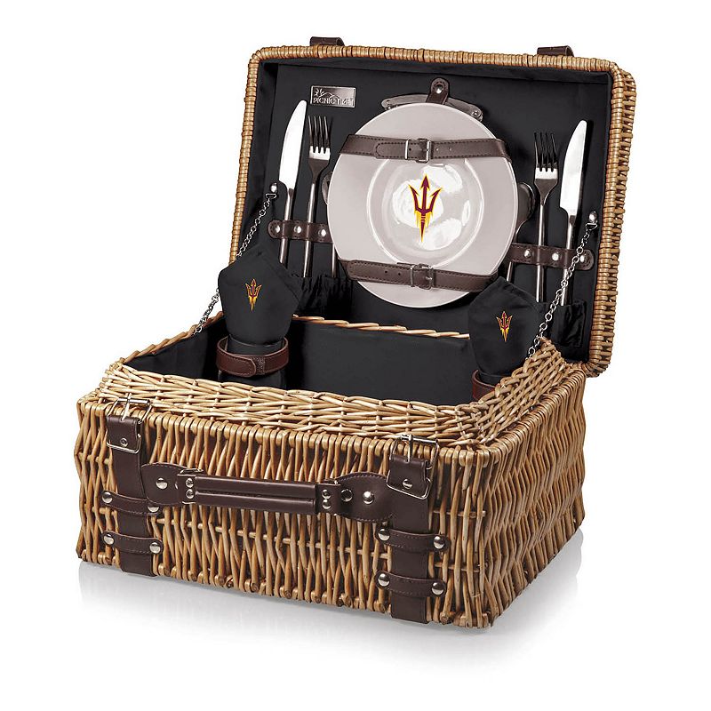 Picnic Time Arizona State Sun Devils Champion Picnic Basket Set