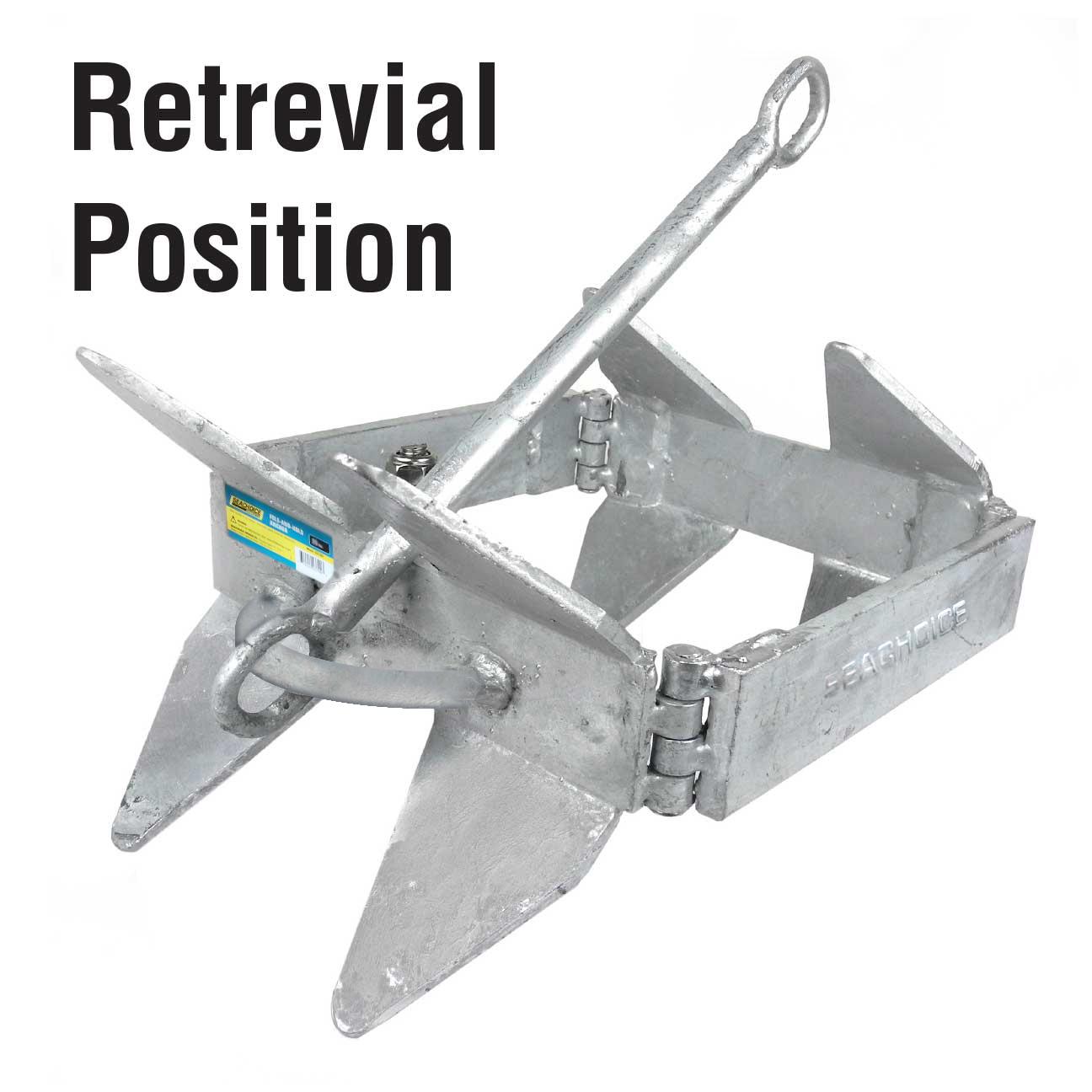 Seachoice Fold-And-Hold Galvanized Anchor