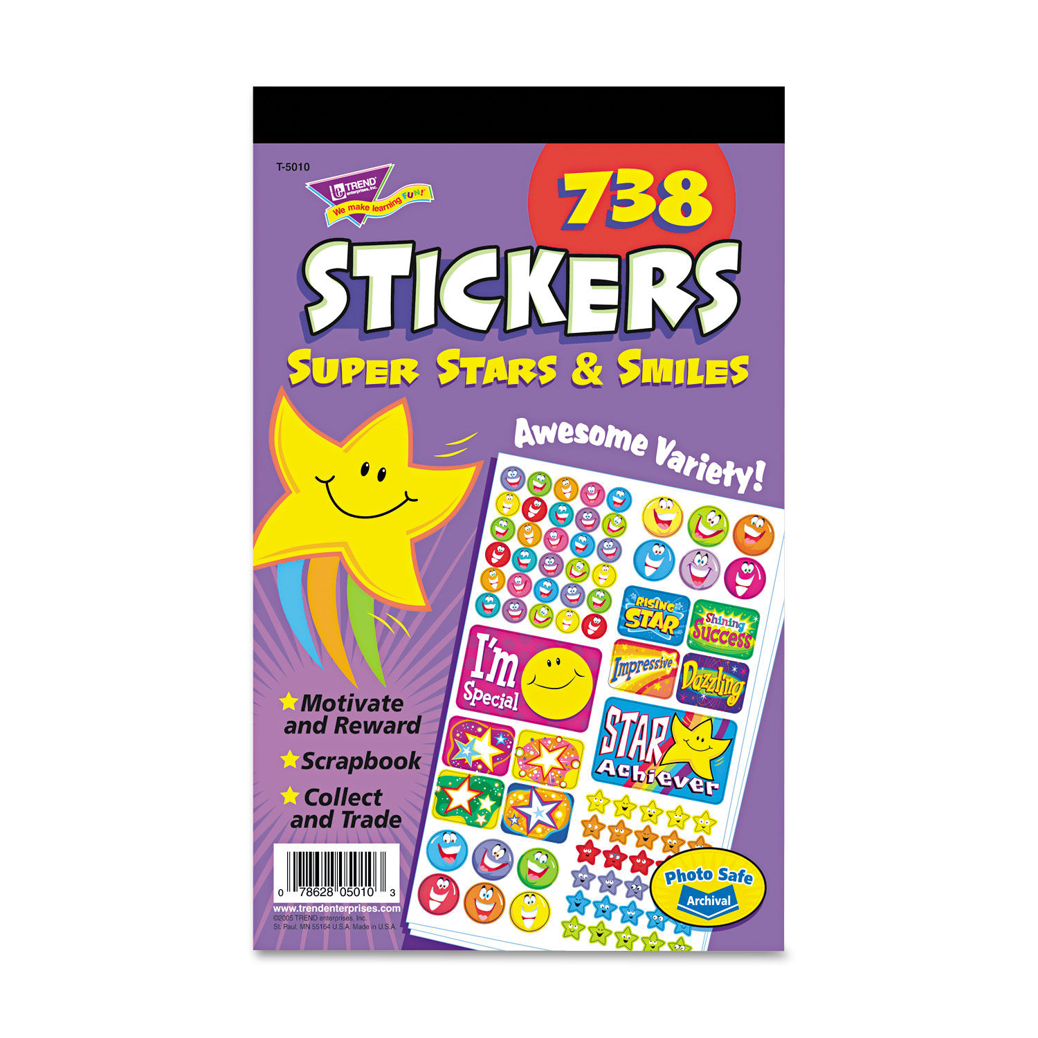 Sticker Assortment Pack by TRENDandreg; TEPT5010