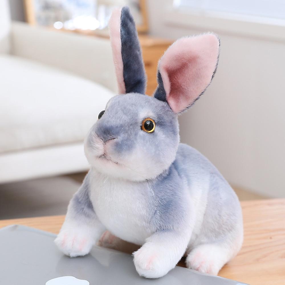 1pc Rabbit Stuffed Plush Toys Baby Cute Small White Rabbit Doll For Kids Cartoon Pillow Toy