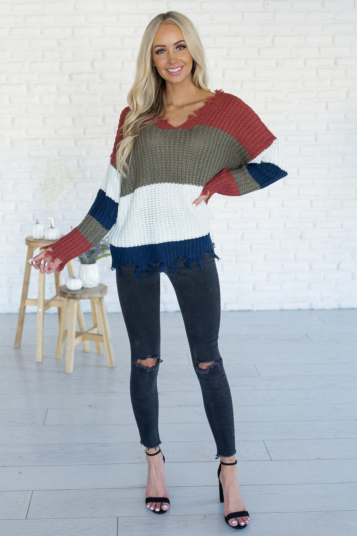 In The Zone Modest Sweater