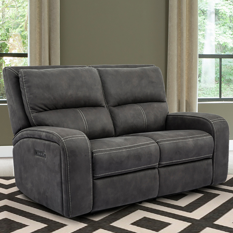 Parker Living Polaris   Power Loveseat   Contemporary   Loveseats   by Parker House  Houzz