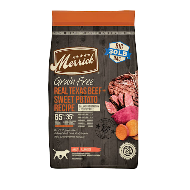 Merrick Texas Beef And Sweet Potato Grain Free Dry Dog Food