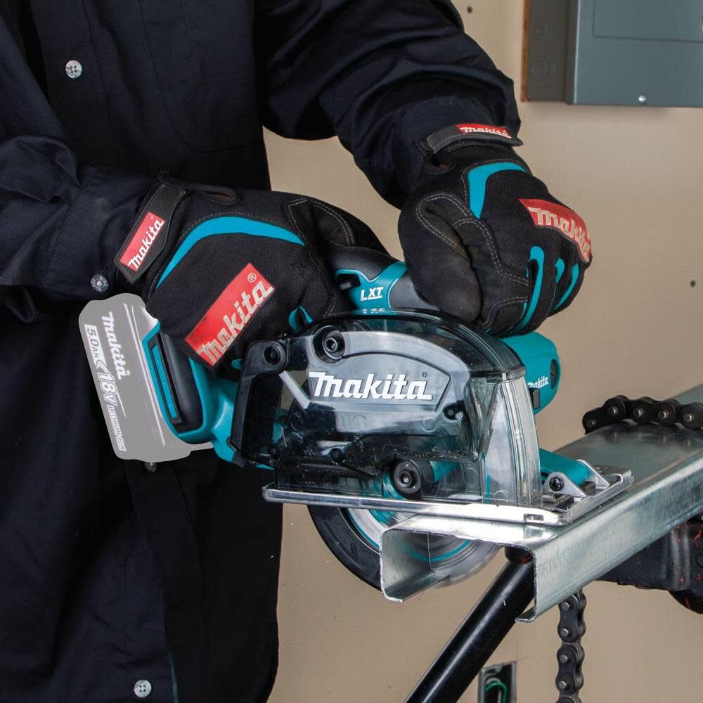 Makita 18V LXT Lithium-Ion Cordless 5-3/8" Metal Cutting Saw Tool Only XSC03Z from Makita