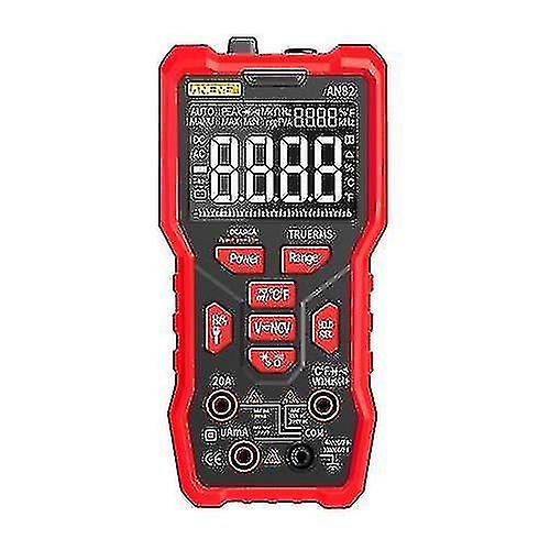 Aneng An82 9999 Counts Va Screen Automatic High Precision Digital Multimeter Trms Ncv Universal Mete