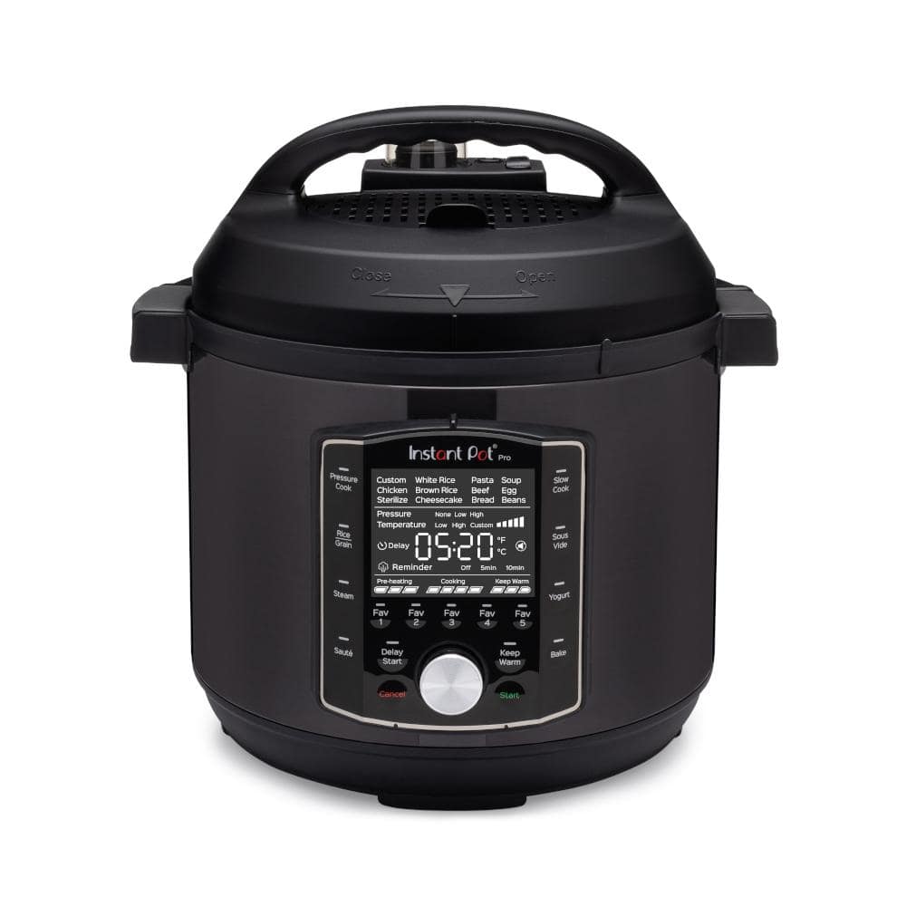 Instant Pot 6 qt. Matte Black Duo Pro Electric Pressure Cooker 112-0123-01