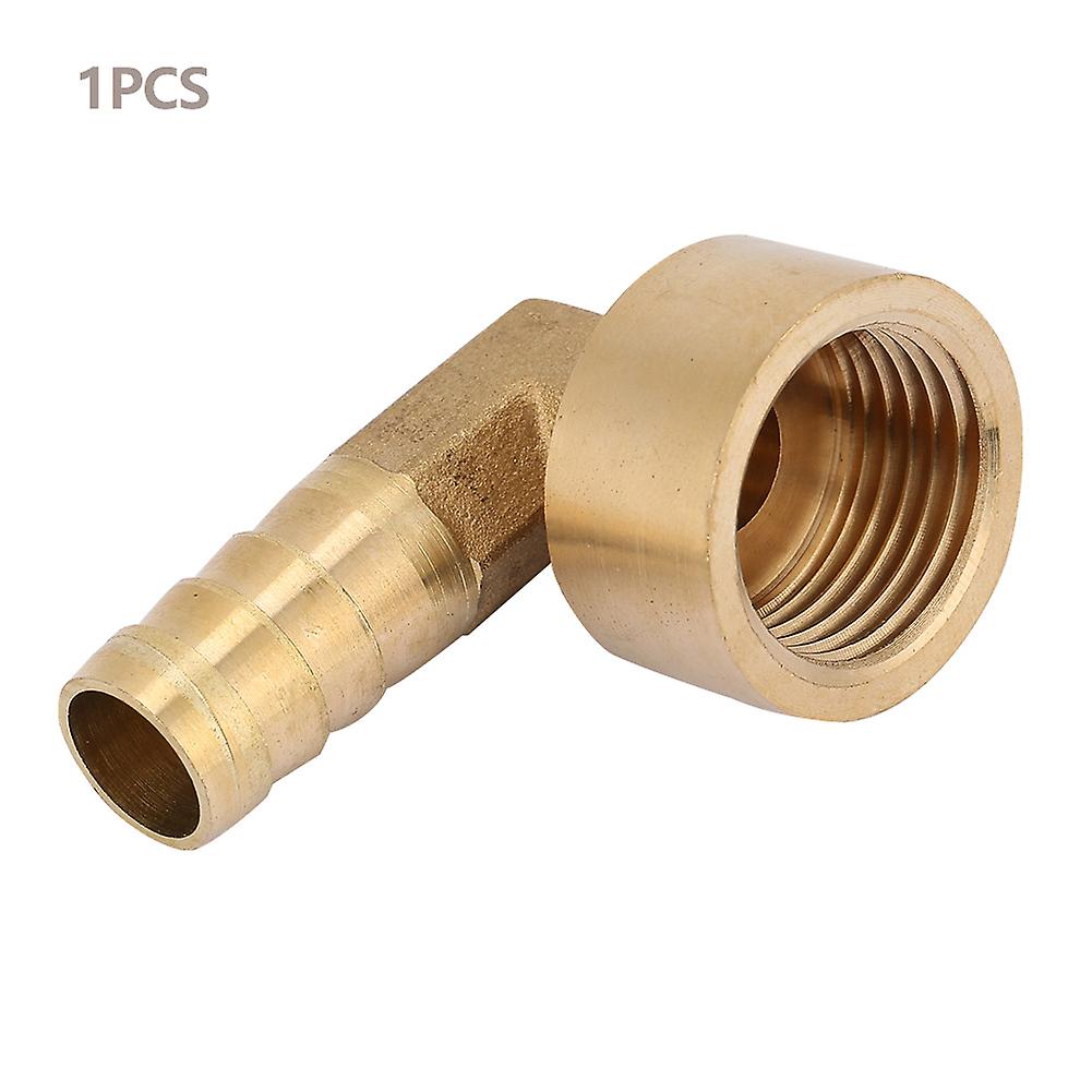 G1/2 Female Thread Brass Elbow Hose Barb Coupling Connector Joint Adapter Fitting(12mm)