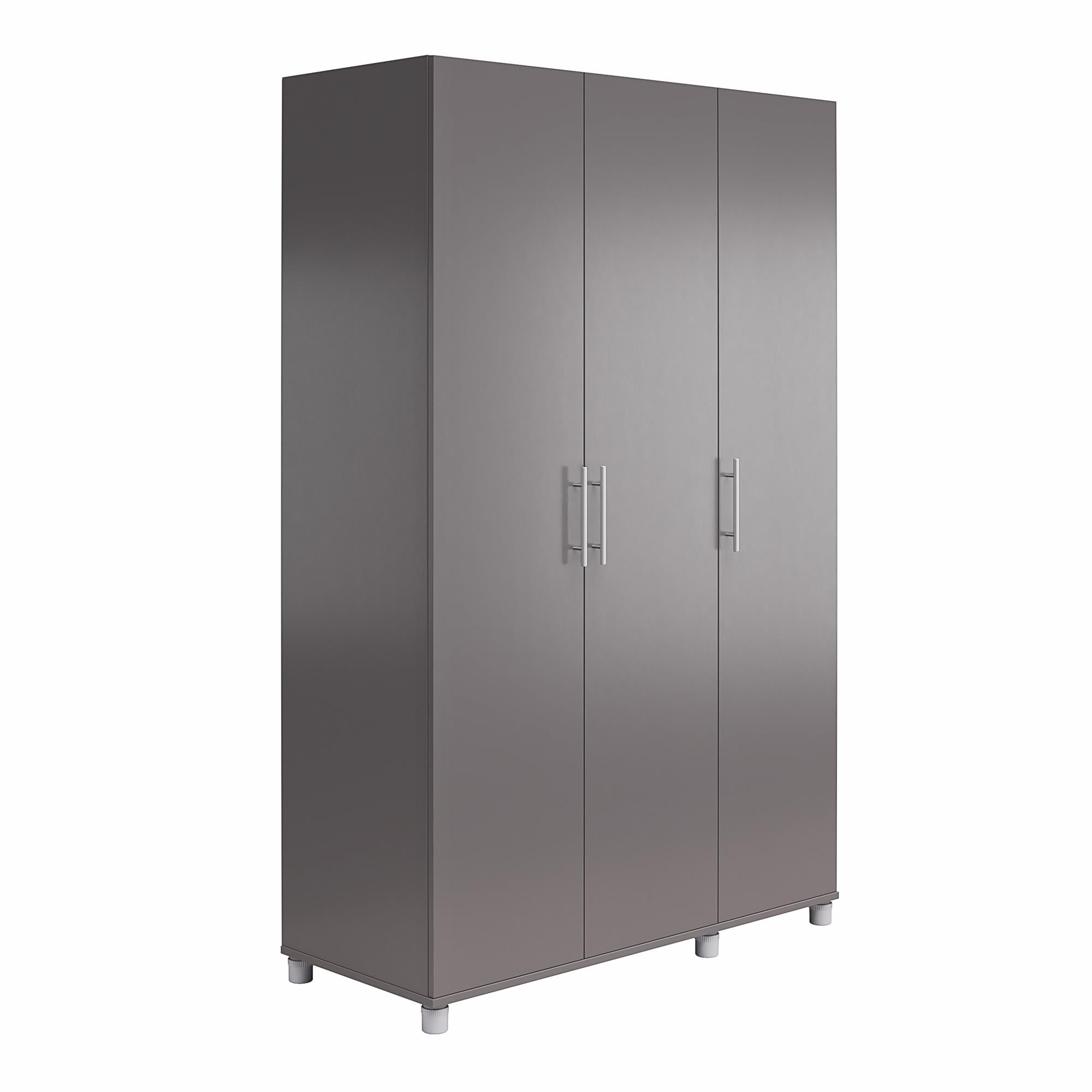 Systembuild Evolution Westford 3 Door Wardrobe, Graphite Gray