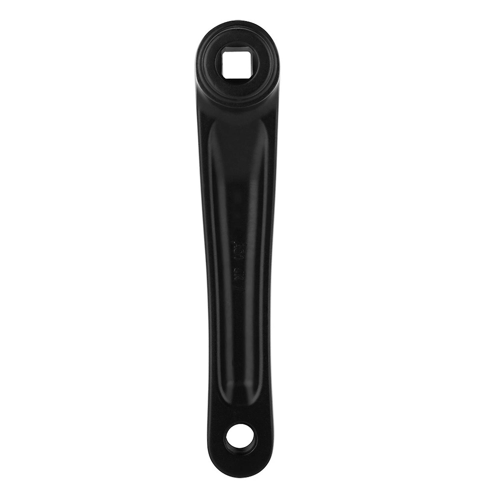 170mm Bike Aluminum Alloy Left Single Chain Crank Arm Replacement (black Square Hole)