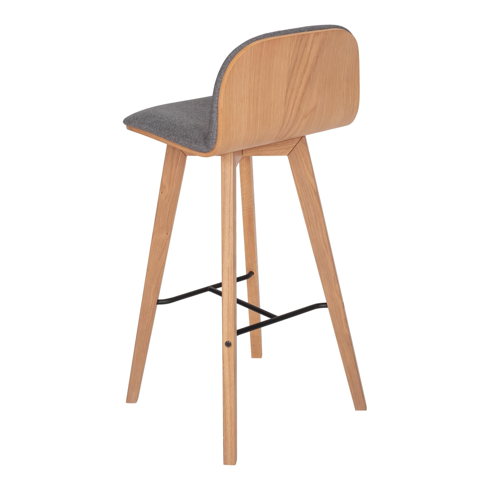 MOE'S Home， NAPOLI BARSTOOL GREY