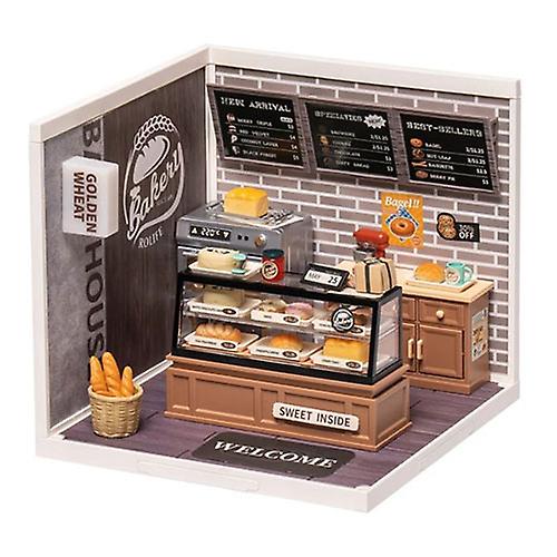 Miniature DIY Plastic Superstore (G.Wheat Bakery)