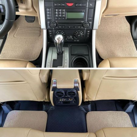 Autocraft Car and SUV Floor Mat， Tan Carpet， All-Season， Universal， 4 Piece