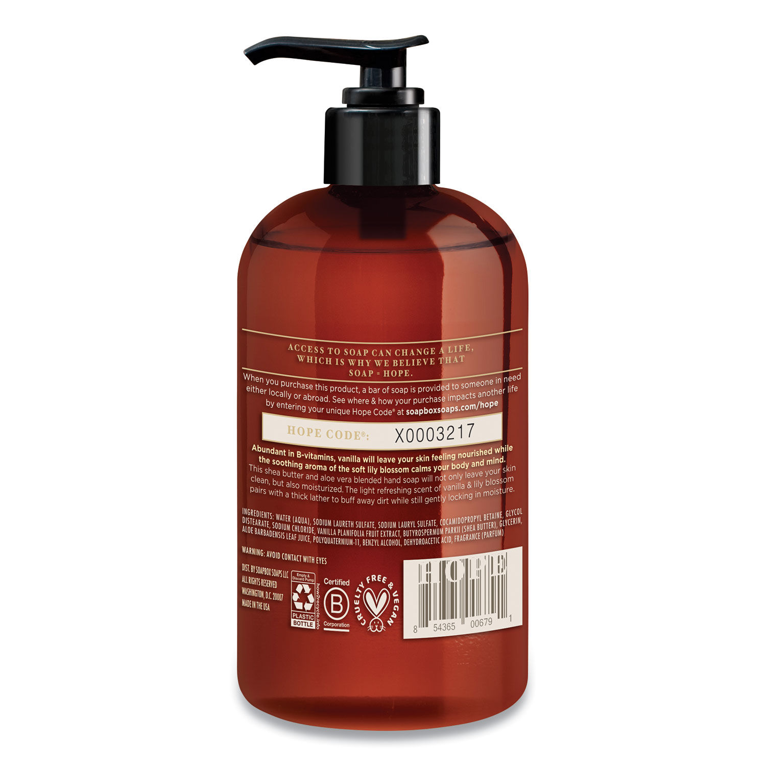 Hand Soap by Soapbox SBX00679BX