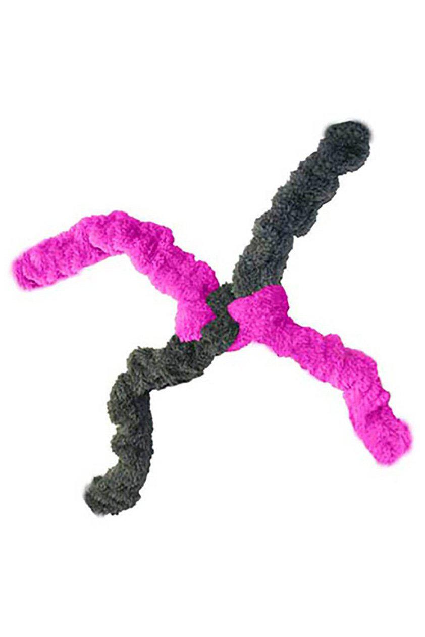 Cycle Dog Duraplush Springy Thing Fuchsia Dog Toy