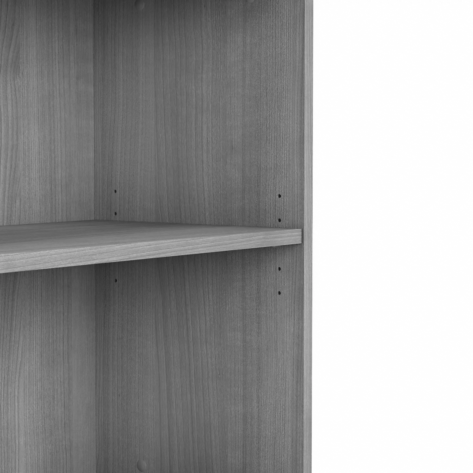 Bush Business Platinum Gray Bookcase