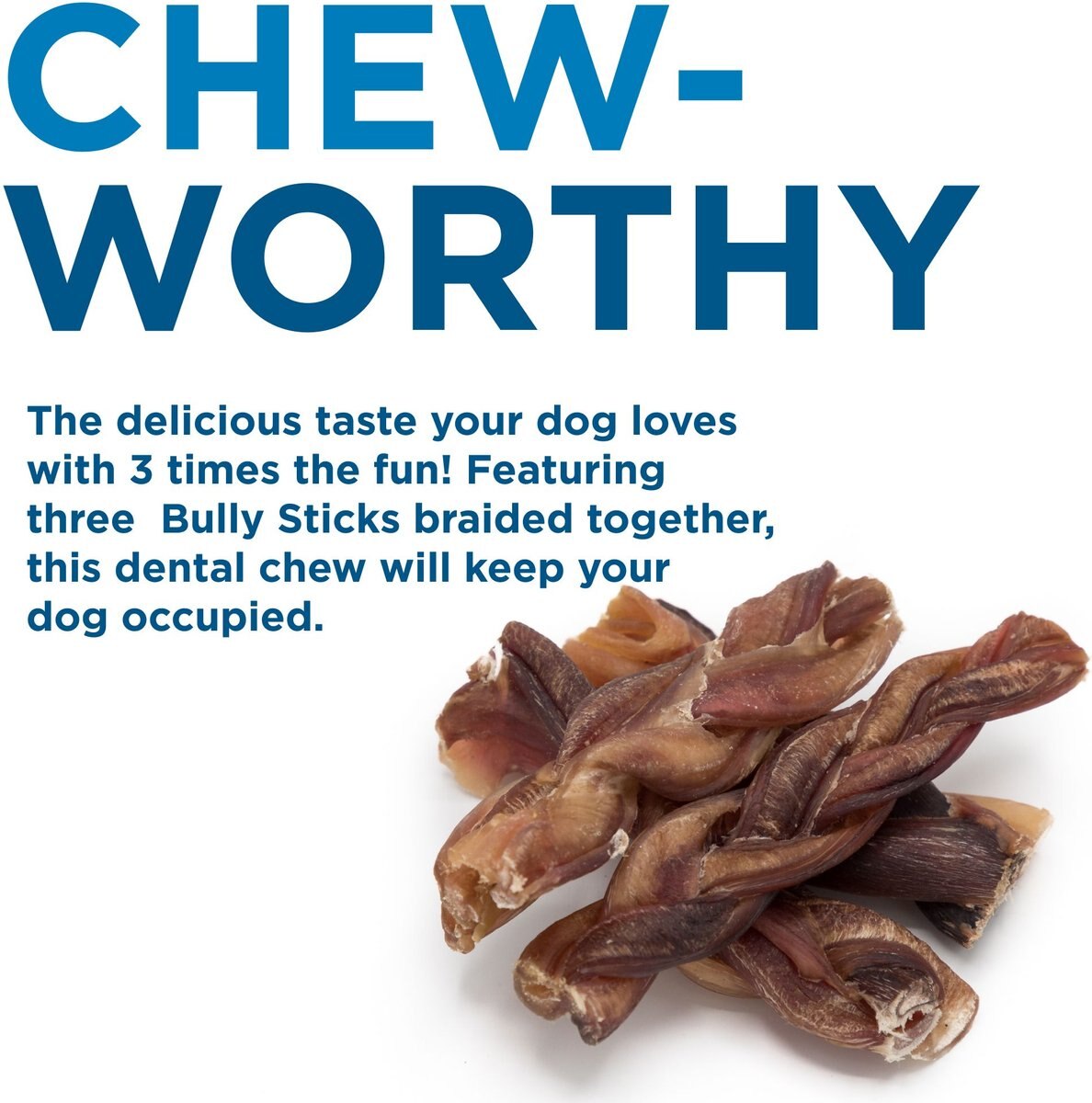 Best Bully Sticks Braided 4-5\