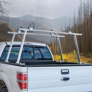 PRO-SERIES 800 lbs. Capacity 4-Post Aluminum Utility Truck Rack 807240