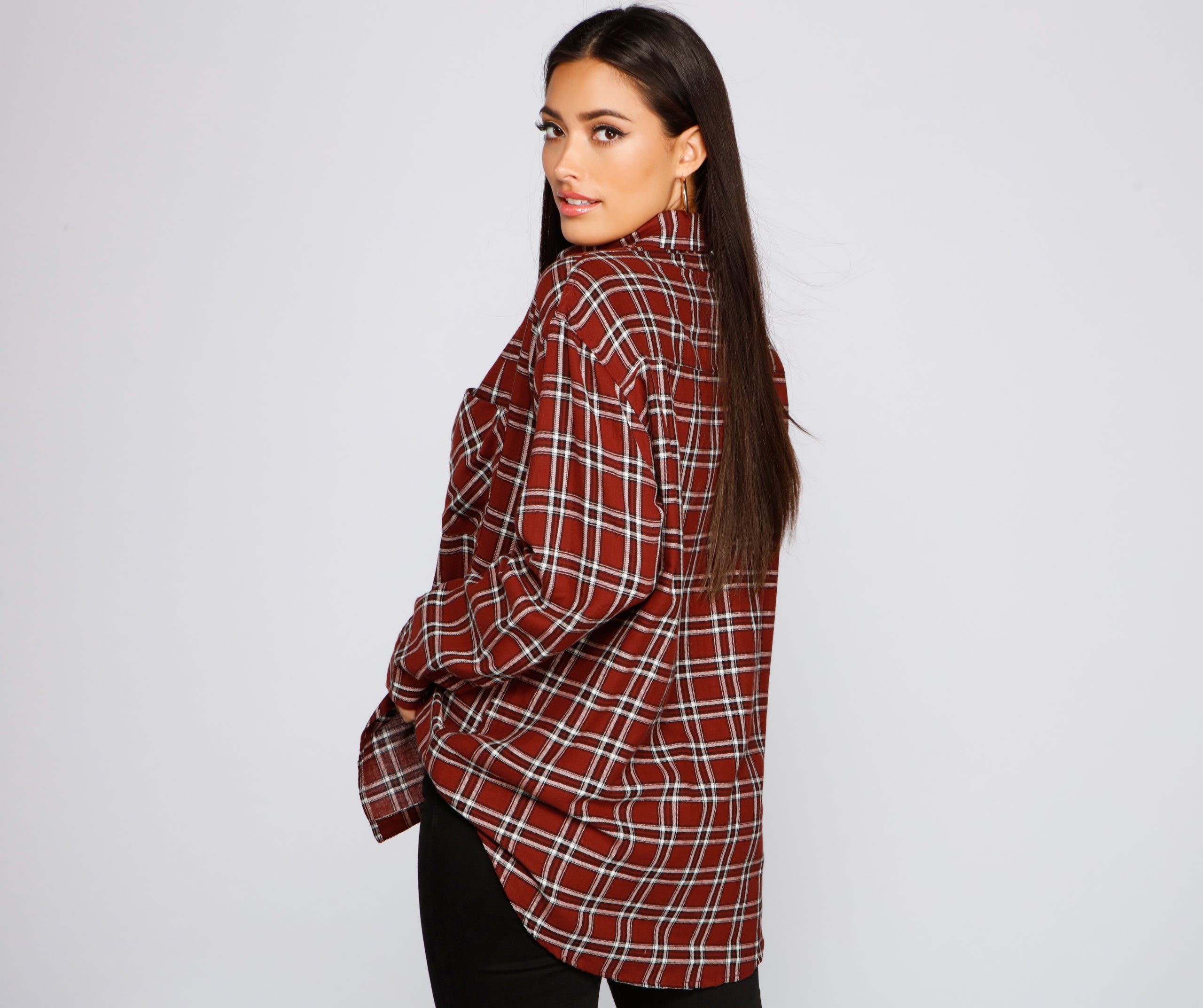 Mad About It Plaid Button Down Shirt